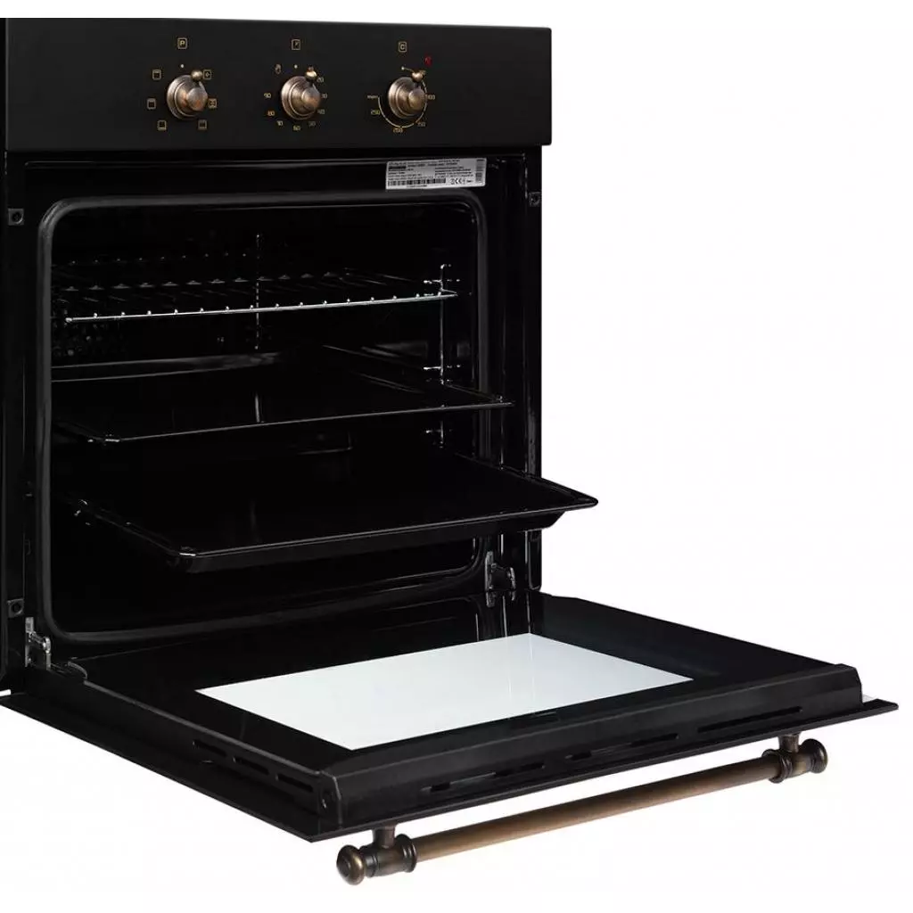 Духовой шкаф Perfelli BOE 6610 BL RETRO - 5 Духовой шкаф Perfelli BOE 6610 BL RETRO - 5