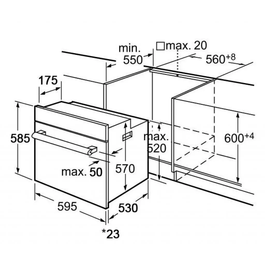 Духовой шкаф Perfelli BOE 6624 MIRROR - 3