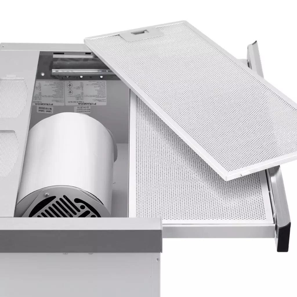 Вытяжка кухонная Pyramida TL 50 G IX BL - 4