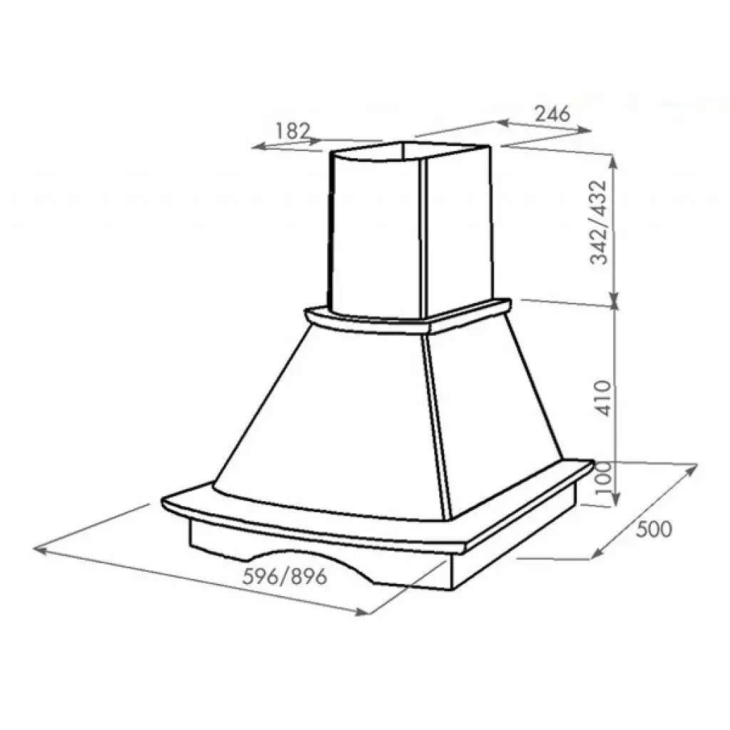 Вытяжка кухонная Interline COUNTRY AV A/90 NEUTRAL - 1