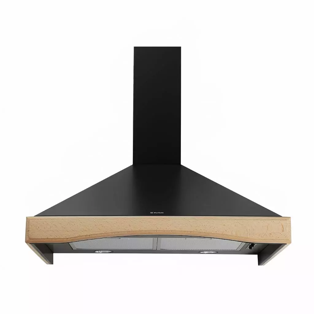 Вытяжка кухонная Perfelli K 6121 BL Wood - 1
