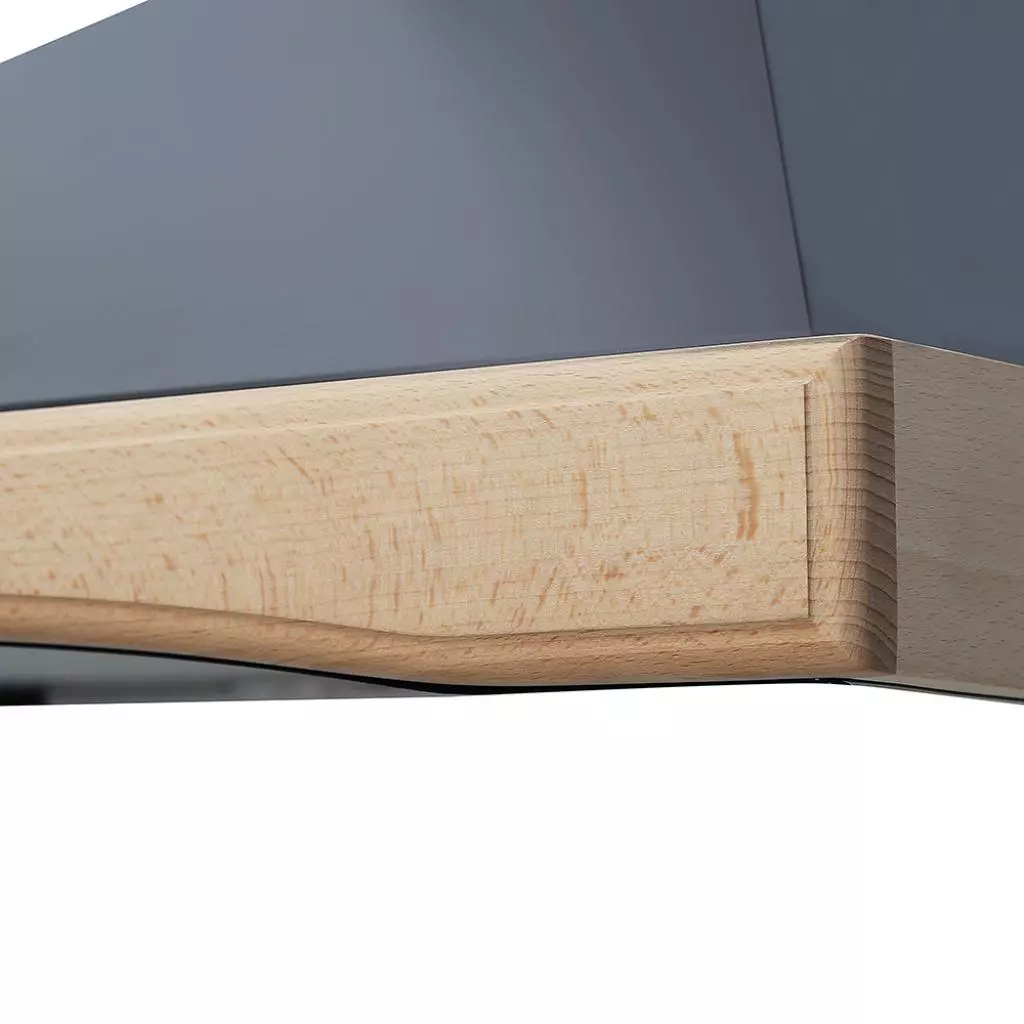 Вытяжка кухонная Perfelli K 6121 BL Wood - 2