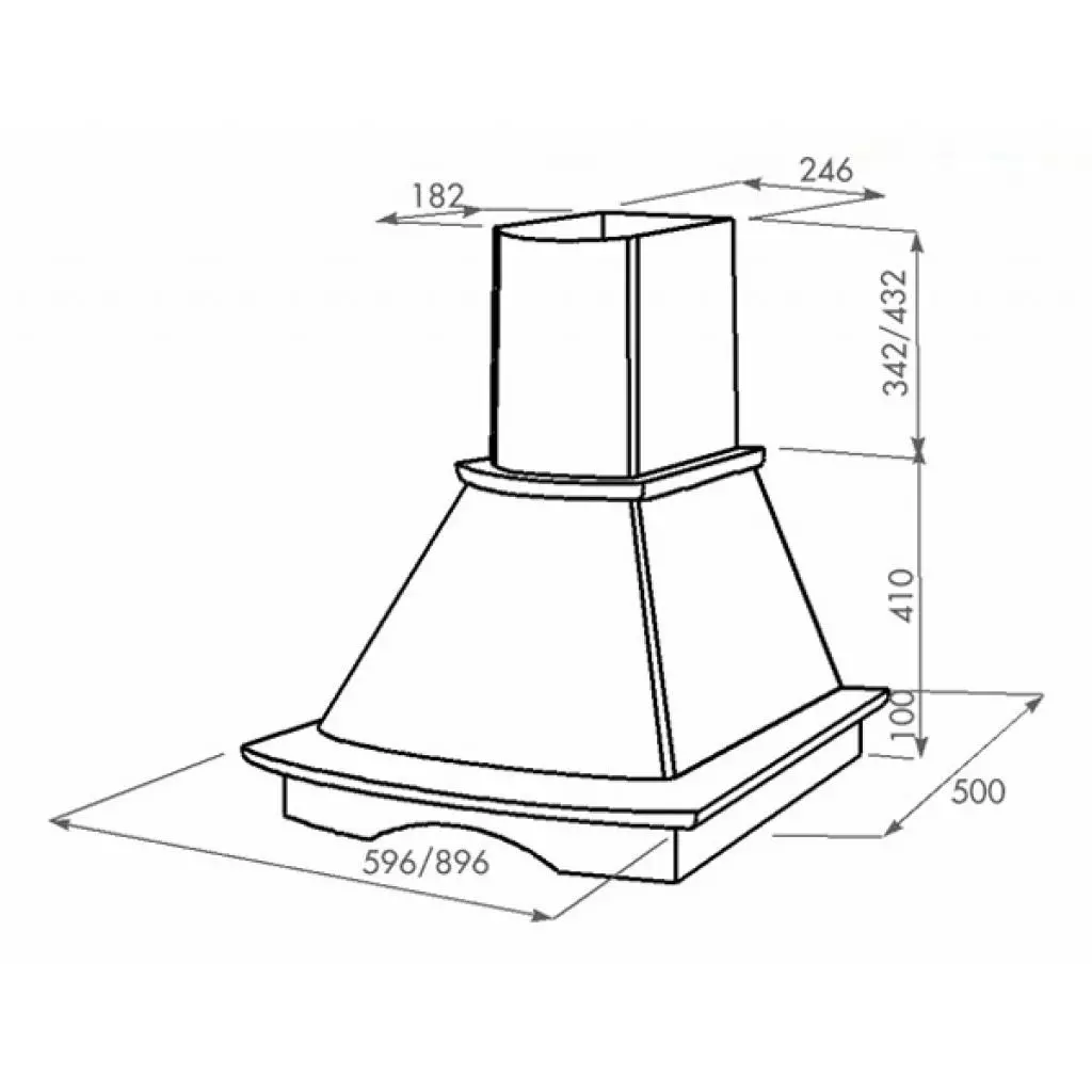 Вытяжка кухонная Interline COUNTRY AV A/60 NEUTRAL - 2 Вытяжка кухонная Interline COUNTRY AV A/60 NEUTRAL - 2