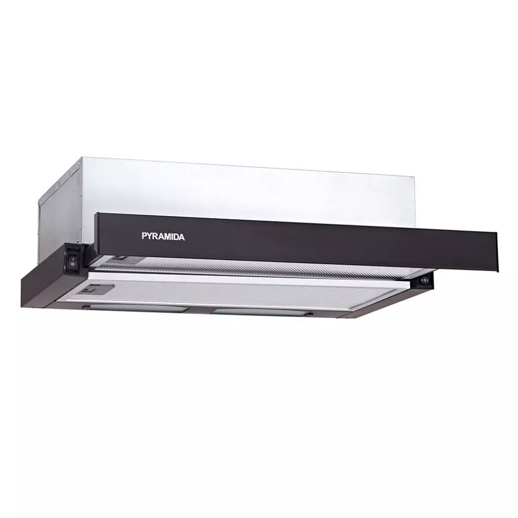 Вытяжка кухонная Pyramida TL 60 SLIM BL