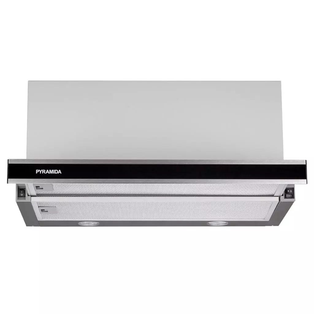 Вытяжка кухонная Pyramida TL 60 (1100) G IX BL - 1