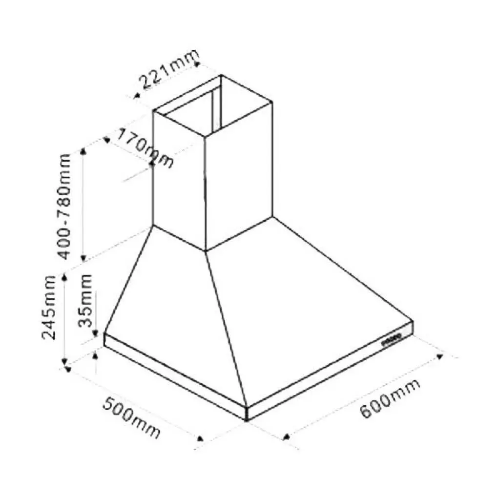 Вытяжка кухонная Kaiser A6411 - 1