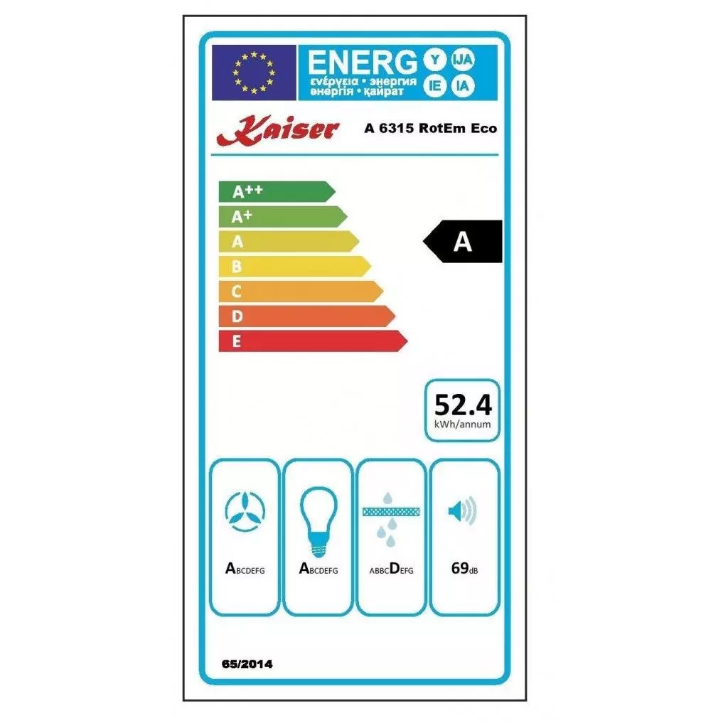 Вытяжка кухонная Kaiser A6315RotEMEco - 9 Вытяжка кухонная Kaiser A6315RotEMEco - 9