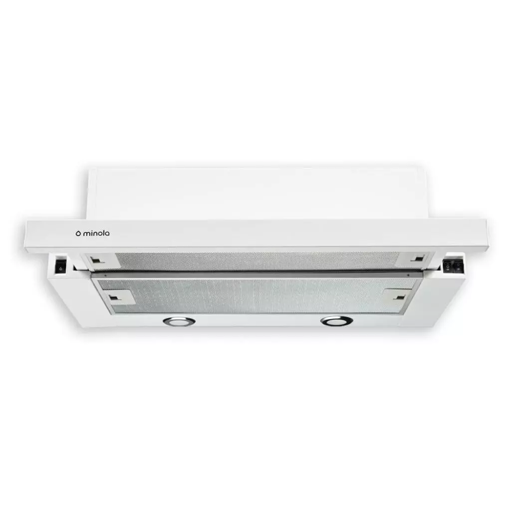 Вытяжка кухонная Minola HTL 6012 WH 450 LED - 1 Вытяжка кухонная Minola HTL 6012 WH 450 LED - 1