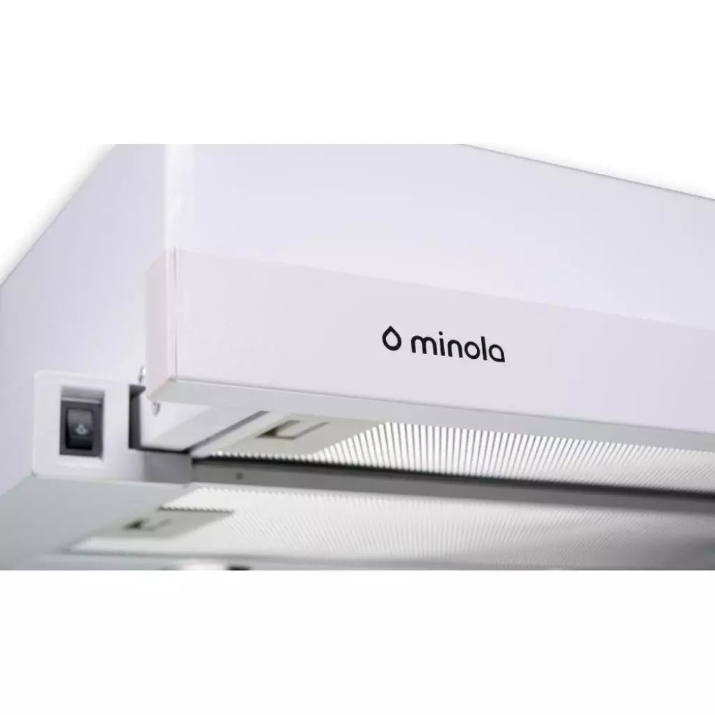 Вытяжка кухонная Minola HTL 6012 WH 450 LED - 3 Вытяжка кухонная Minola HTL 6012 WH 450 LED - 3