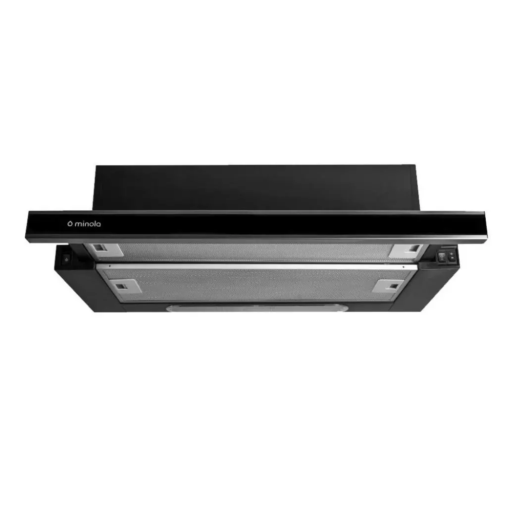 Вытяжка кухонная Minola HTL 6060 I/ BL GLASS 430 - 1