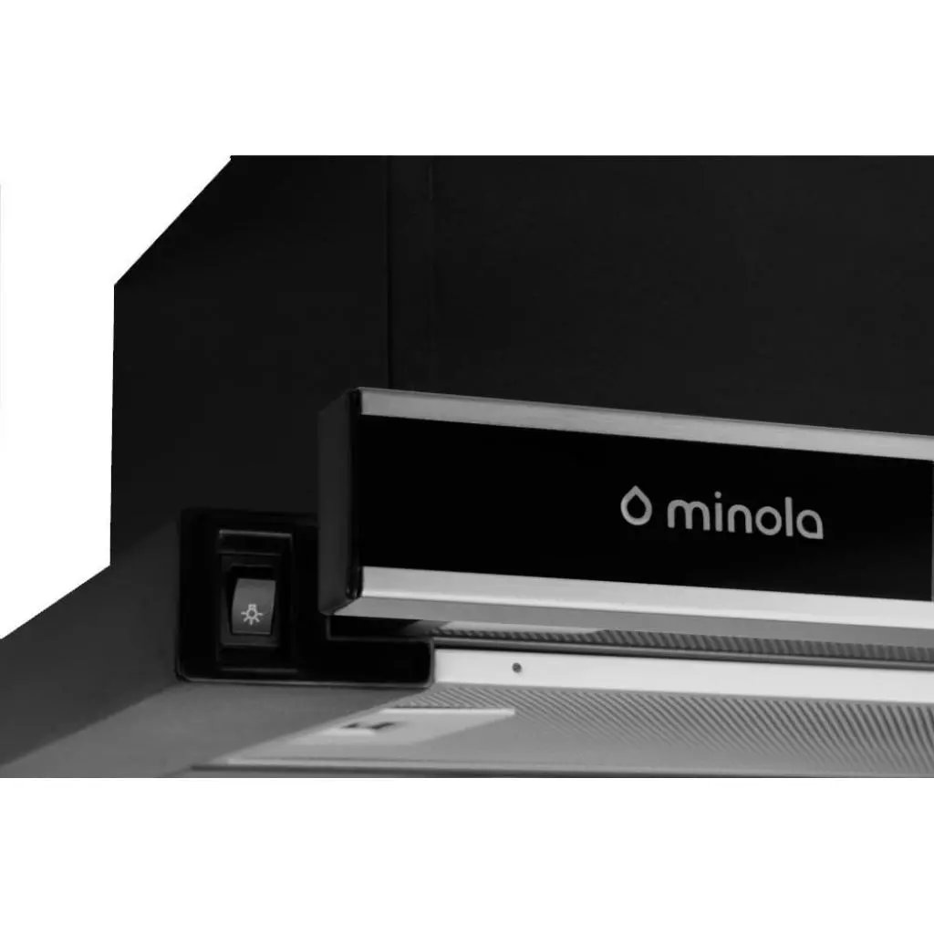 Вытяжка кухонная Minola HTL 6060 I/ BL GLASS 430 - 2