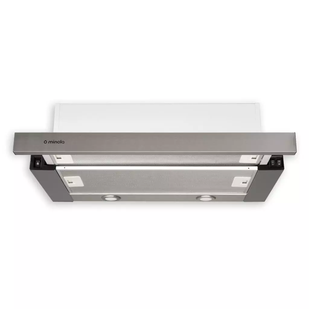 Вытяжка кухонная Minola HTL 6012 FULL INOX 450 LED - 1