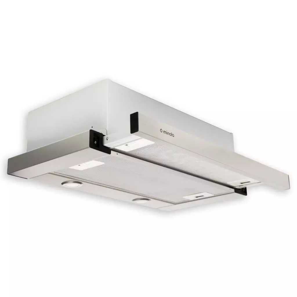Вытяжка кухонная Minola HTL 6012 FULL INOX 450 LED