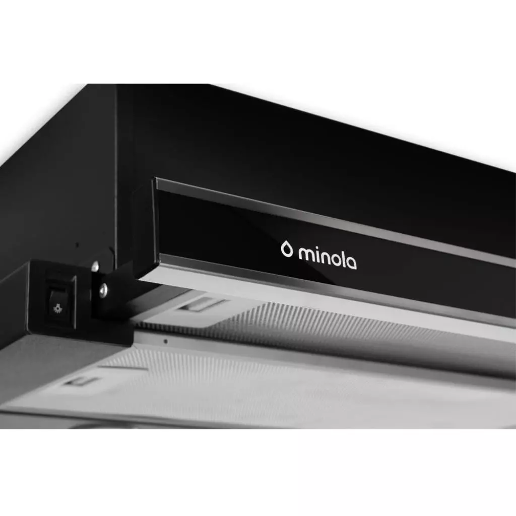 Вытяжка кухонная Minola HTL 6062 I/BL GLASS 450 LED - 3