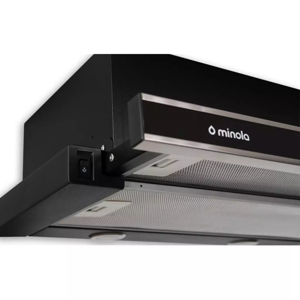 Вытяжка кухонная Minola HTL 6062 I/BL GLASS 450 LED - 4