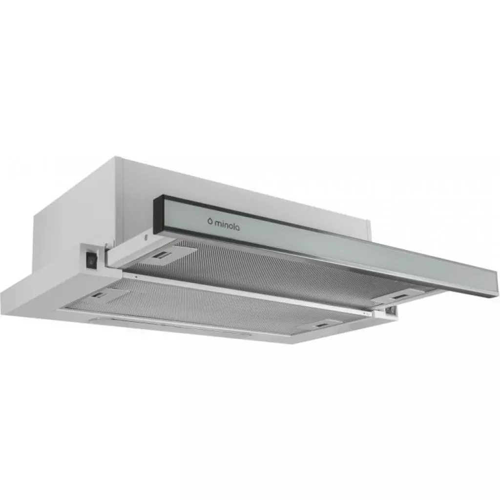 Вытяжка кухонная Minola HTL 6160 I/ WH GLASS 630