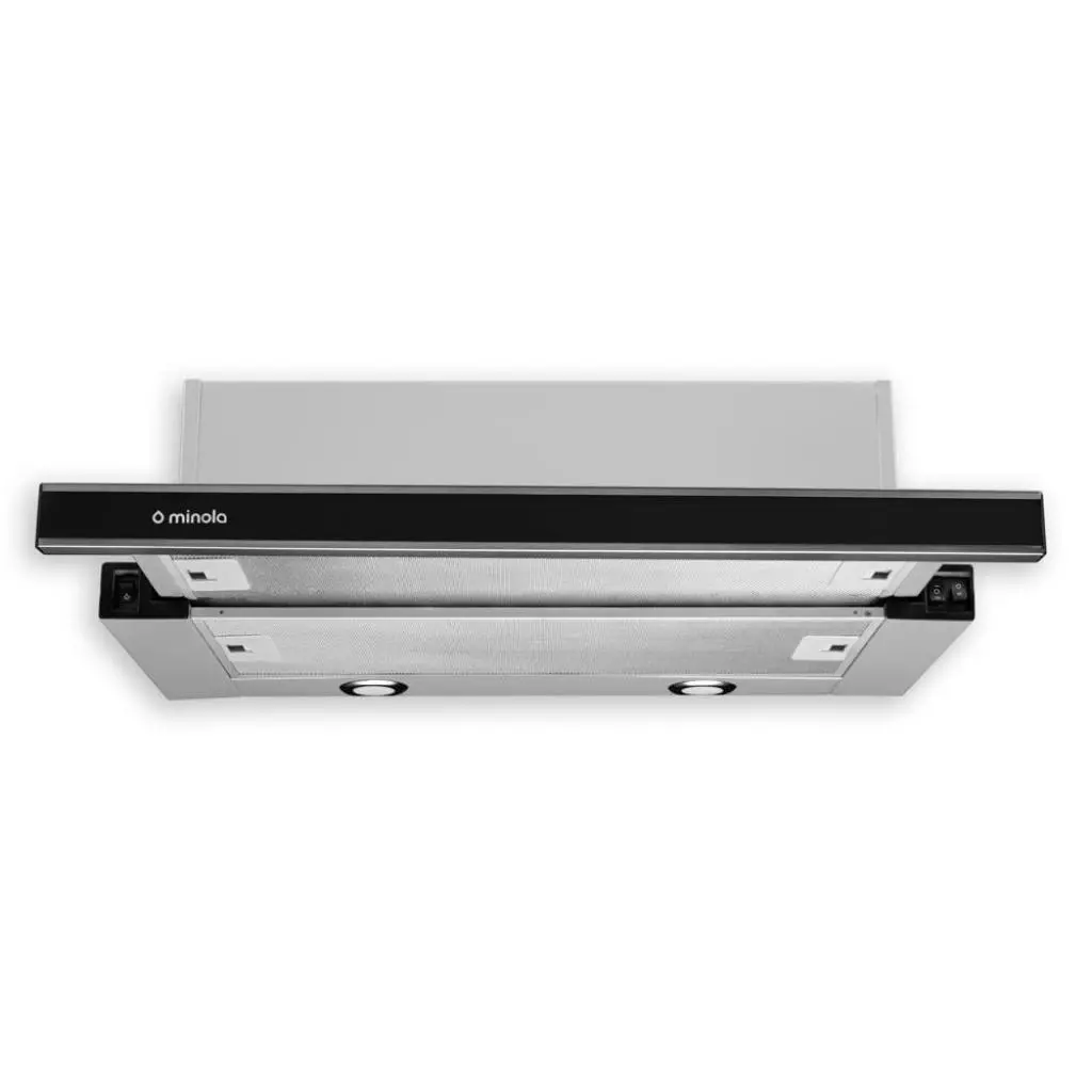 Вытяжка кухонная Minola HTL 6172 I/BL GLASS 650 LED - 1 Вытяжка кухонная Minola HTL 6172 I/BL GLASS 650 LED - 1
