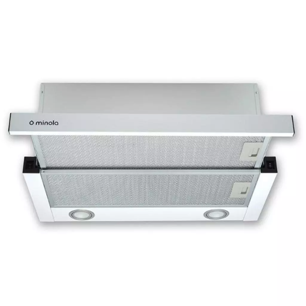 Вытяжка кухонная Minola HTL 6812 WH 1200 LED