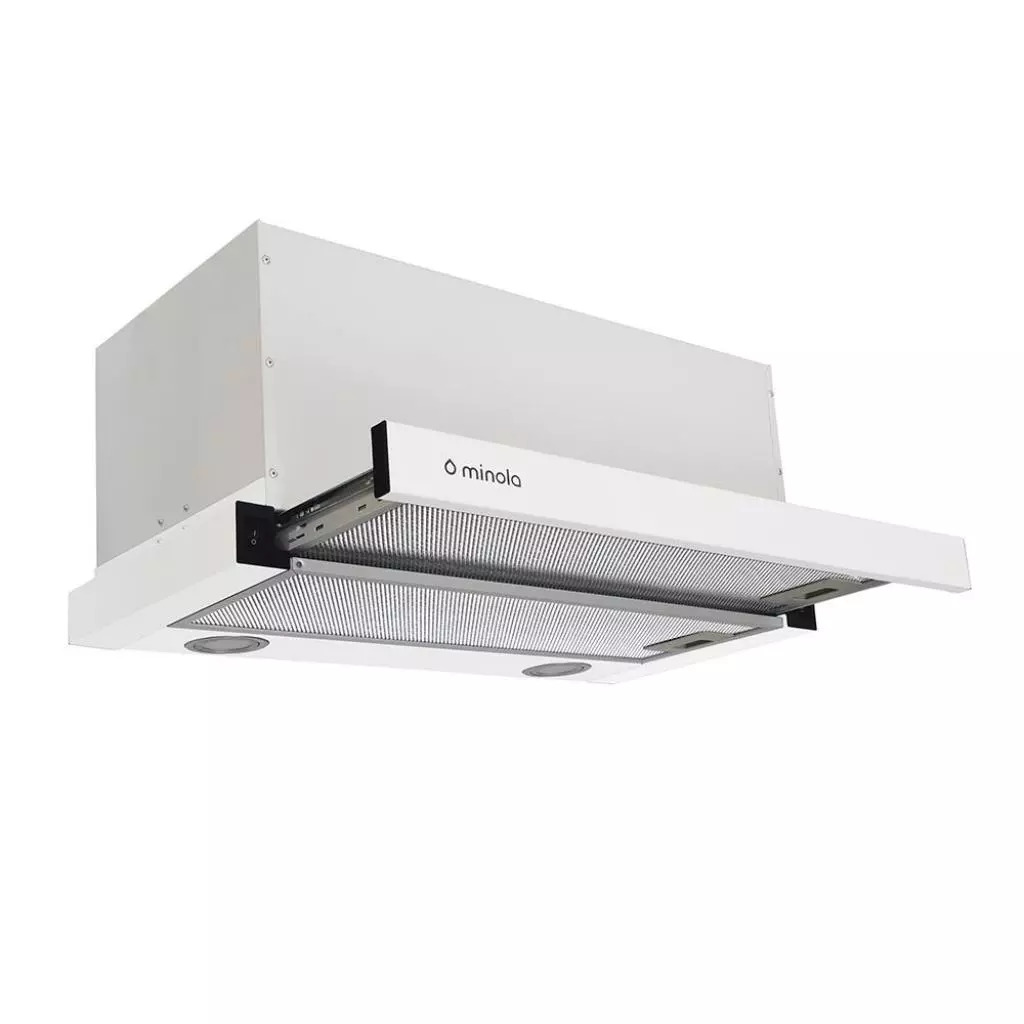 Вытяжка кухонная Minola HTL 6312 WH 750 LED - 1
