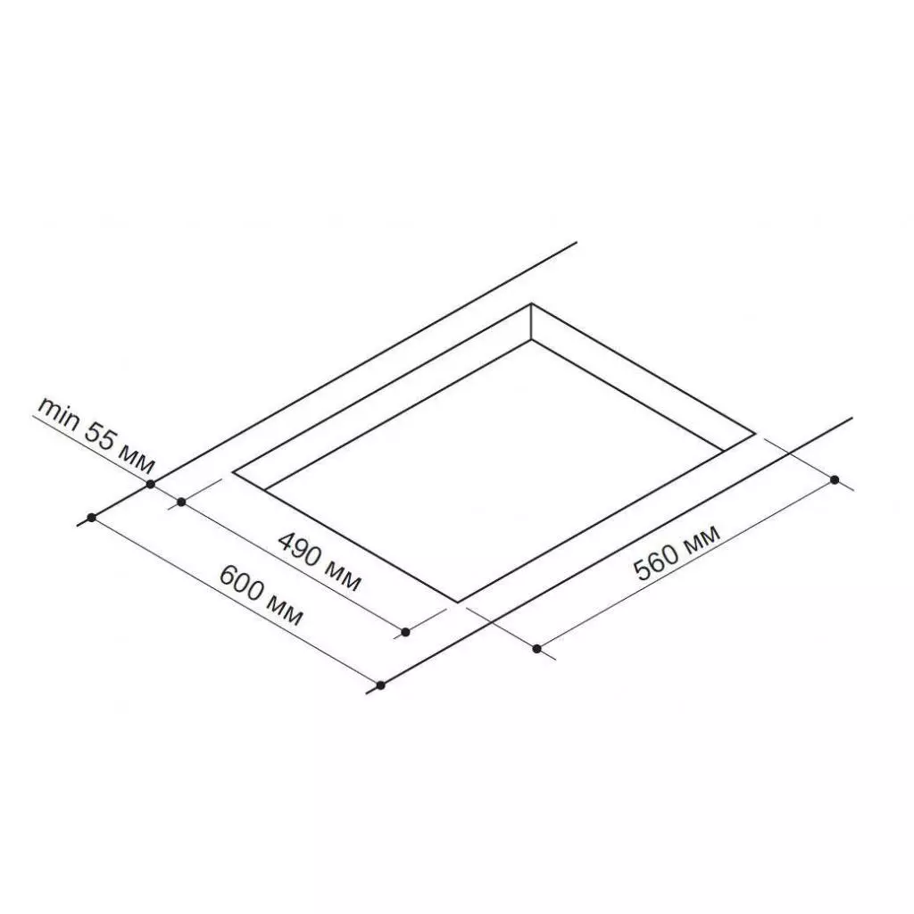 Варочная поверхность Pyramida PFG 647 BLACK LUXE - 6