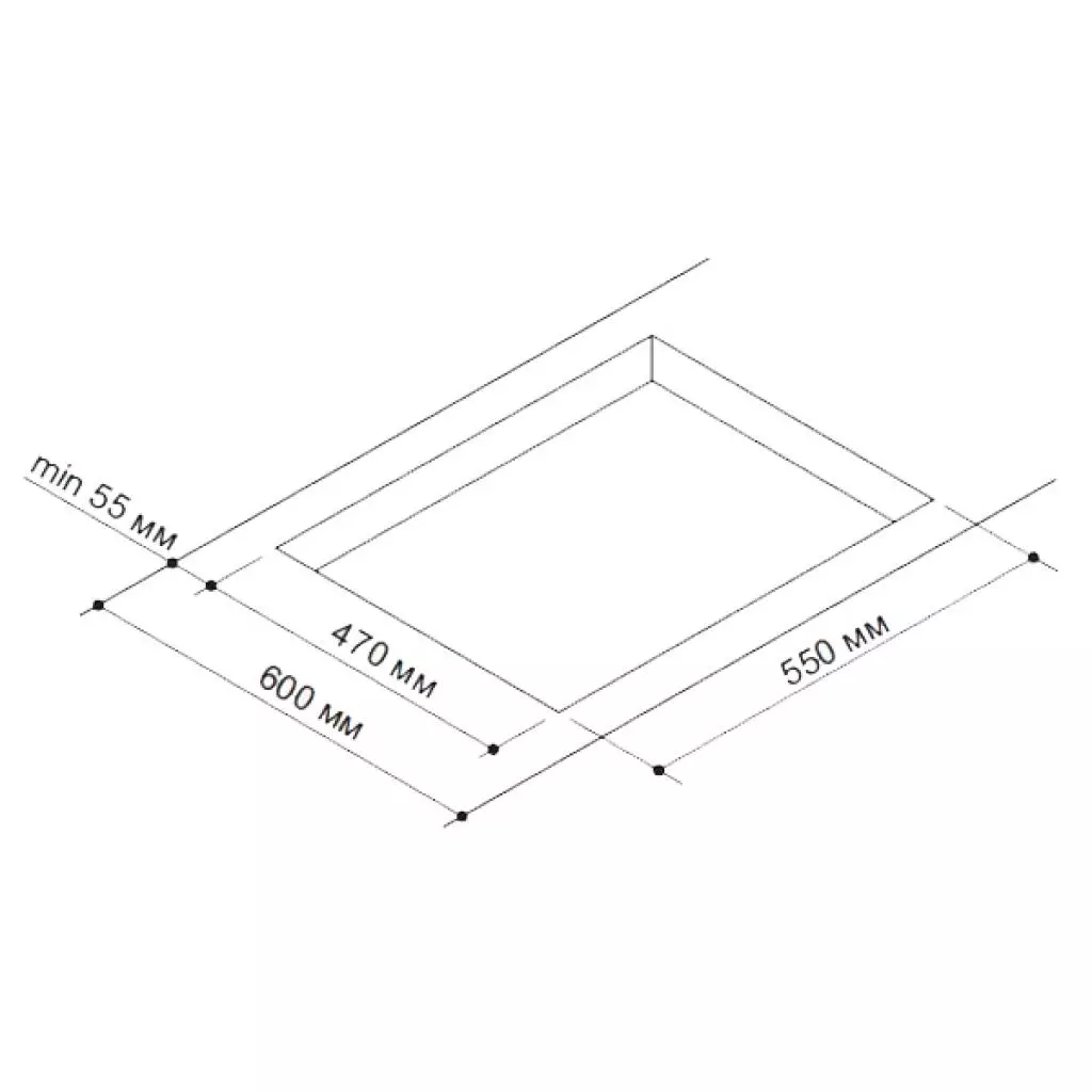 Варочная поверхность Pyramida PFX 644 SI INOX - 7 Варочная поверхность Pyramida PFX 644 SI INOX - 7