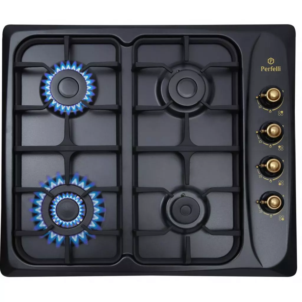 Варочная поверхность Perfelli HGM 61924 BL RETRO - 1 Варочная поверхность Perfelli HGM 61924 BL RETRO - 1