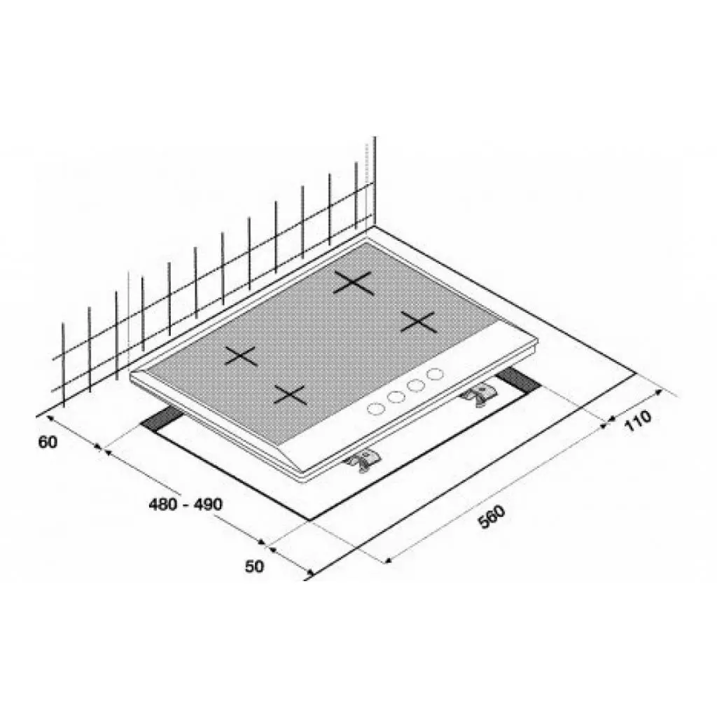 Варочная поверхность Beko HIAW 64225 SX (HIAW64225SX) - 1