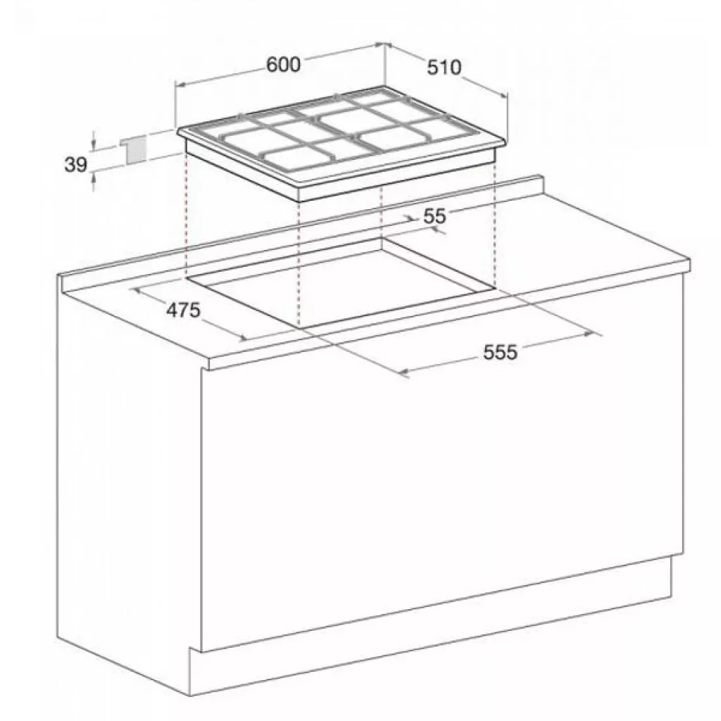 Варочная поверхность Hotpoint-Ariston PCN 641 IX/HA EE - 5