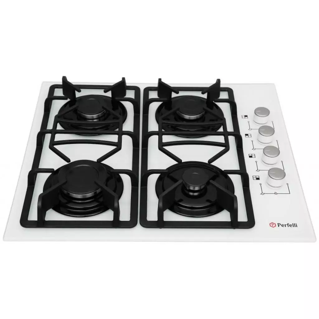 Варочная поверхность Perfelli HGG 61124 WH - 1