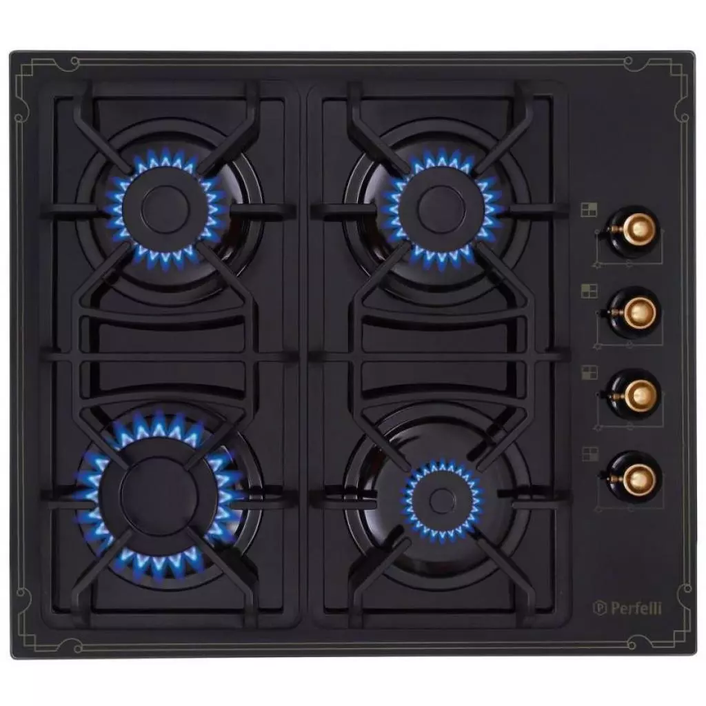 Варочная поверхность Perfelli HGG 61524 BL ANTIQUE - 4