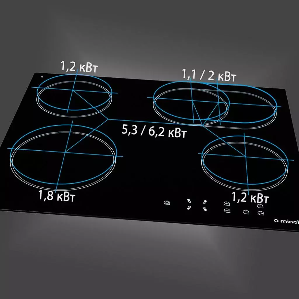 Варочная поверхность Minola MVH 6142 GBL - 6