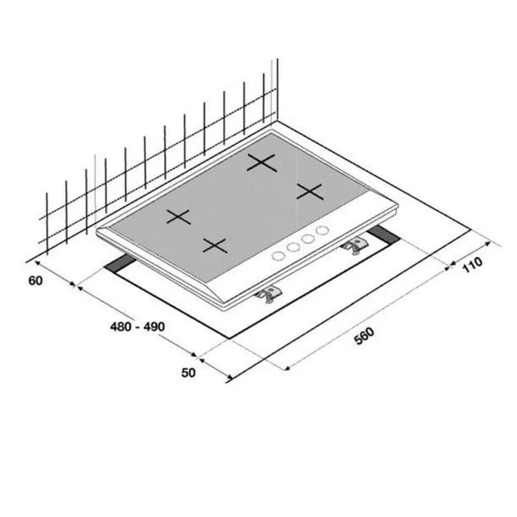 Варочная поверхность Beko HILG64225SBG - 1