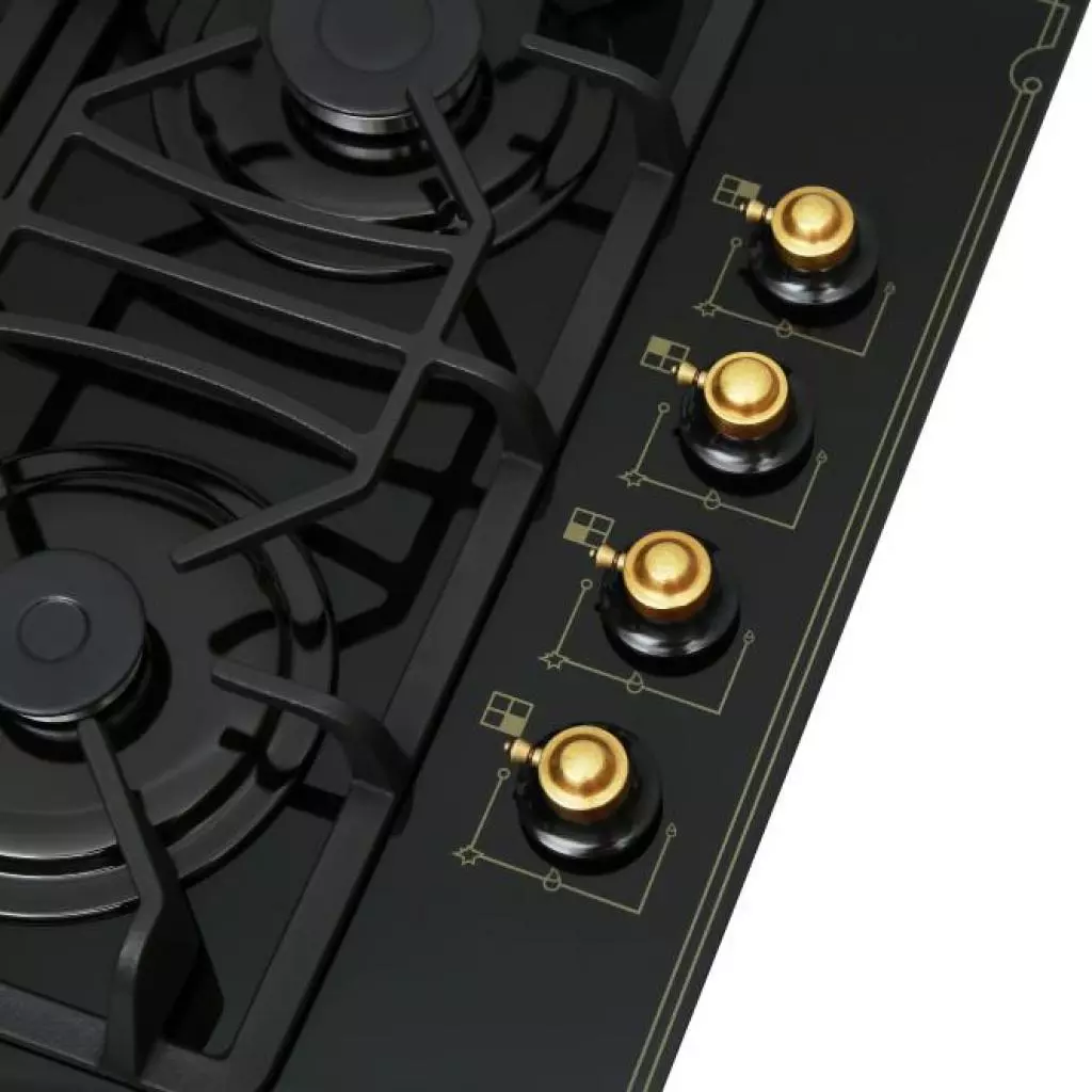 Варочная поверхность Perfelli HGG 61724 BL (HGG 61724 BL ANTIQUE) - 2