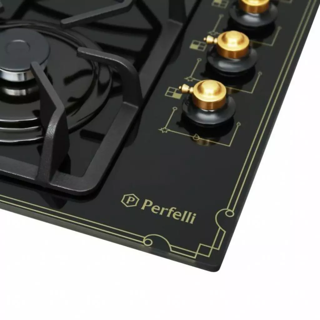 Варочная поверхность Perfelli HGG 61724 BL (HGG 61724 BL ANTIQUE) - 3