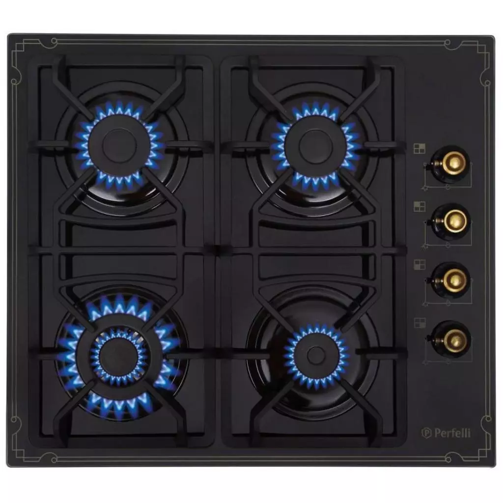 Варочная поверхность Perfelli HGG 61724 BL (HGG 61724 BL ANTIQUE) - 5