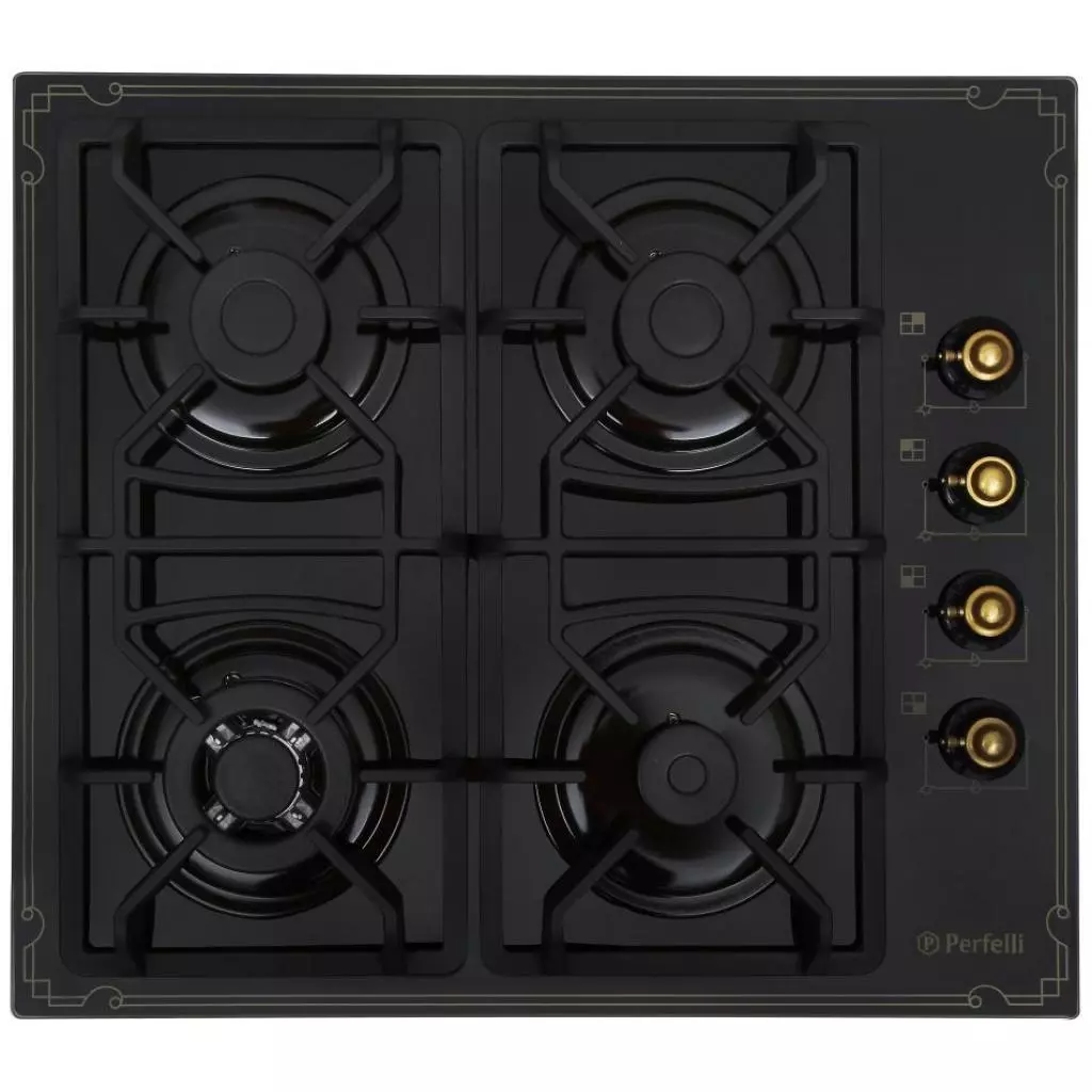 Варочная поверхность Perfelli HGG 61724 BL (HGG 61724 BL ANTIQUE)