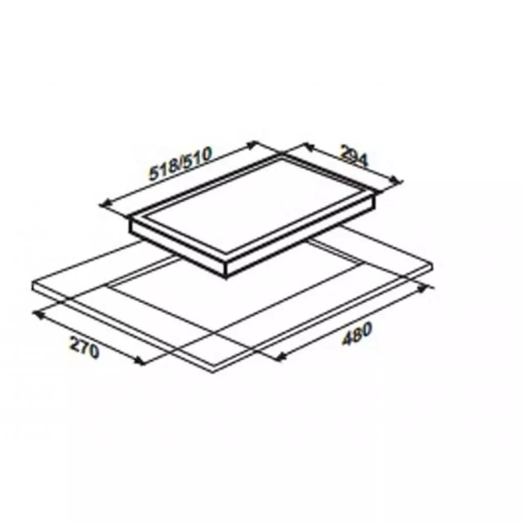 Варочная поверхность Liberty PG3121BG-CCW (454) - 1 Варочная поверхность Liberty PG3121BG-CCW (454) - 1