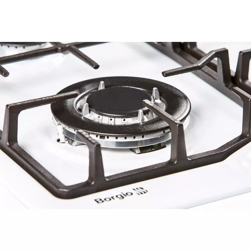 Варочная поверхность Borgio 6742-17 W (White Enamelled) - 1