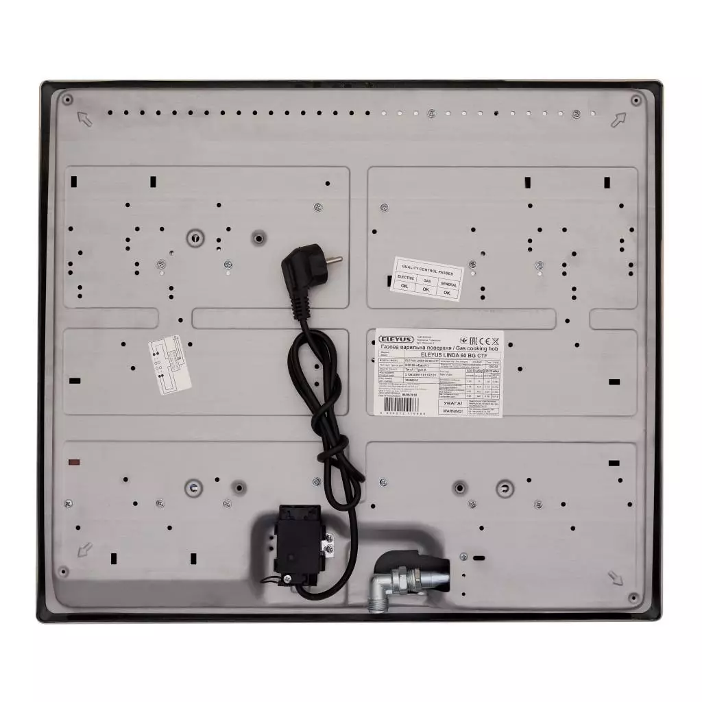 Варочная поверхность Eleyus LINDA 60 BG CTF - 9
