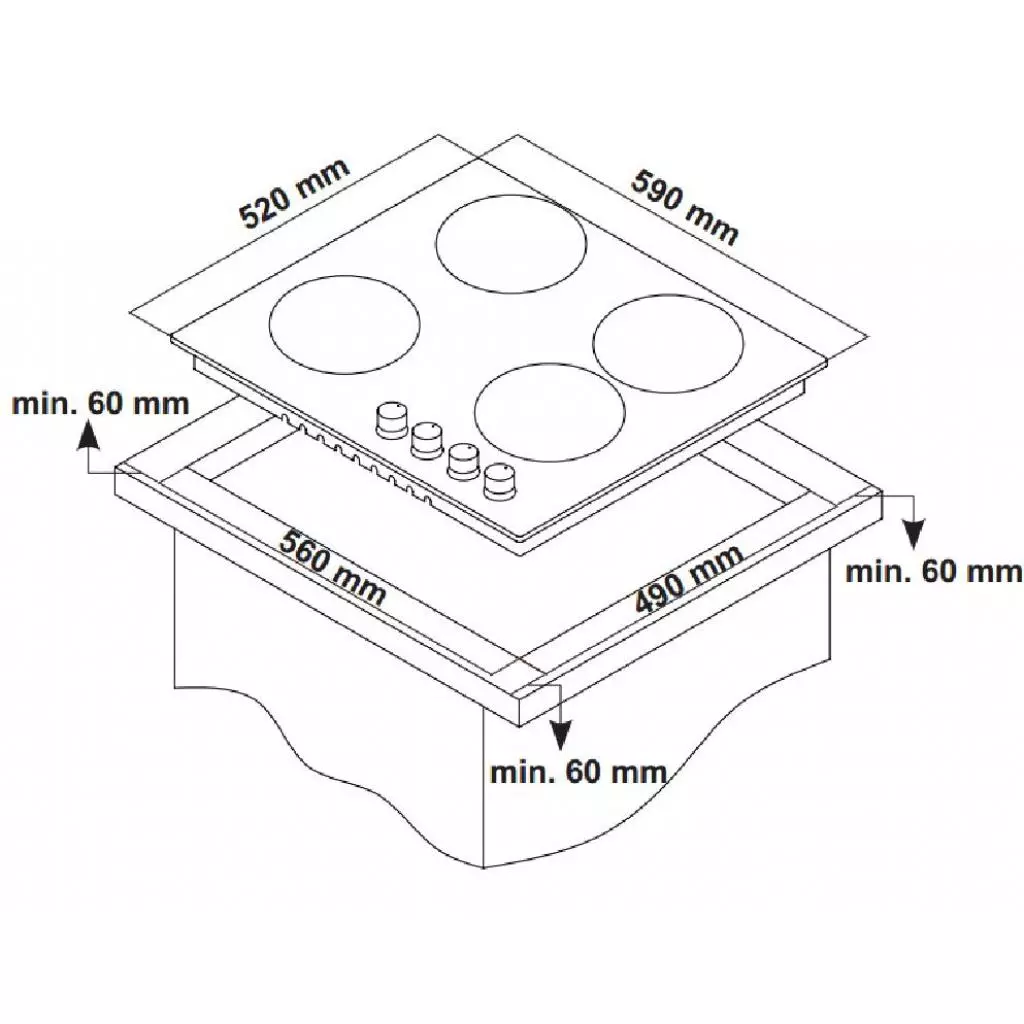 Варочная поверхность Interline TR 4304 AV - 1
