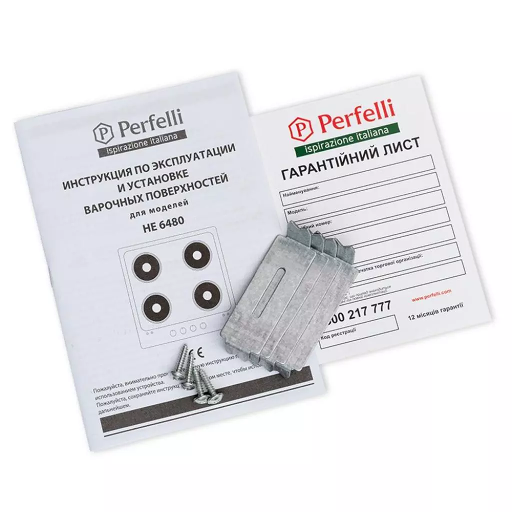 Варочная поверхность Perfelli HE 6480 WH - 4 Варочная поверхность Perfelli HE 6480 WH - 4