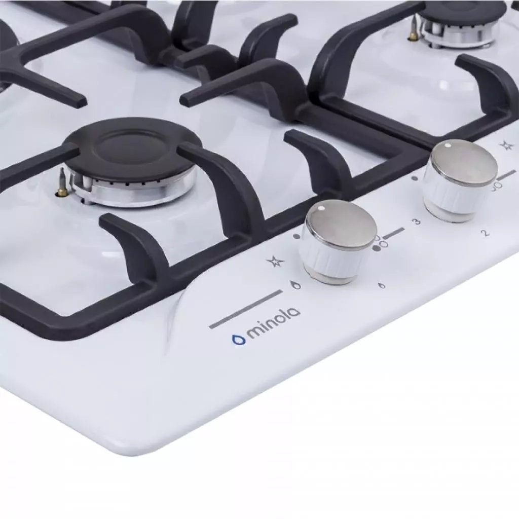 Варочная поверхность Minola MKM 63424 WH - 4 Варочная поверхность Minola MKM 63424 WH - 4