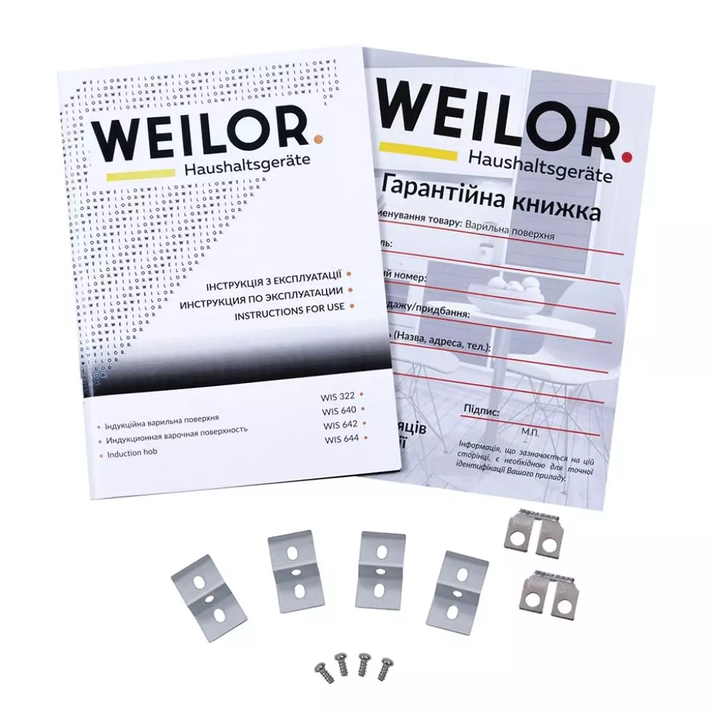 Варочная поверхность Weilor WHC 641 BLACK - 6 Варочная поверхность Weilor WHC 641 BLACK - 6