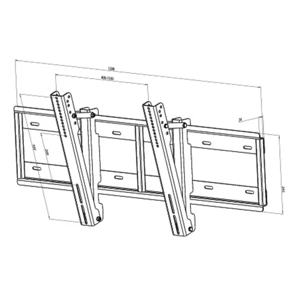 Кронштейн WM4N-B KSL - 1