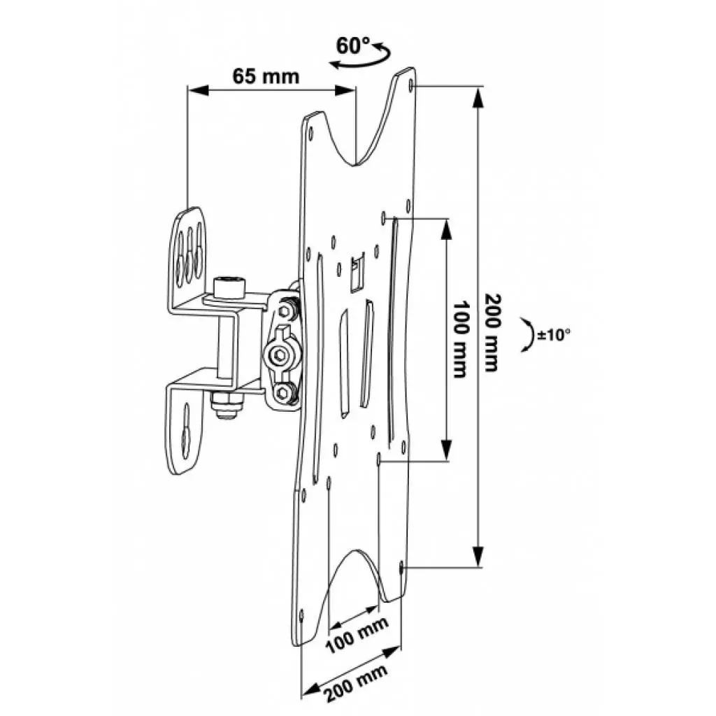 Кронштейн Walfix R-321B - 1