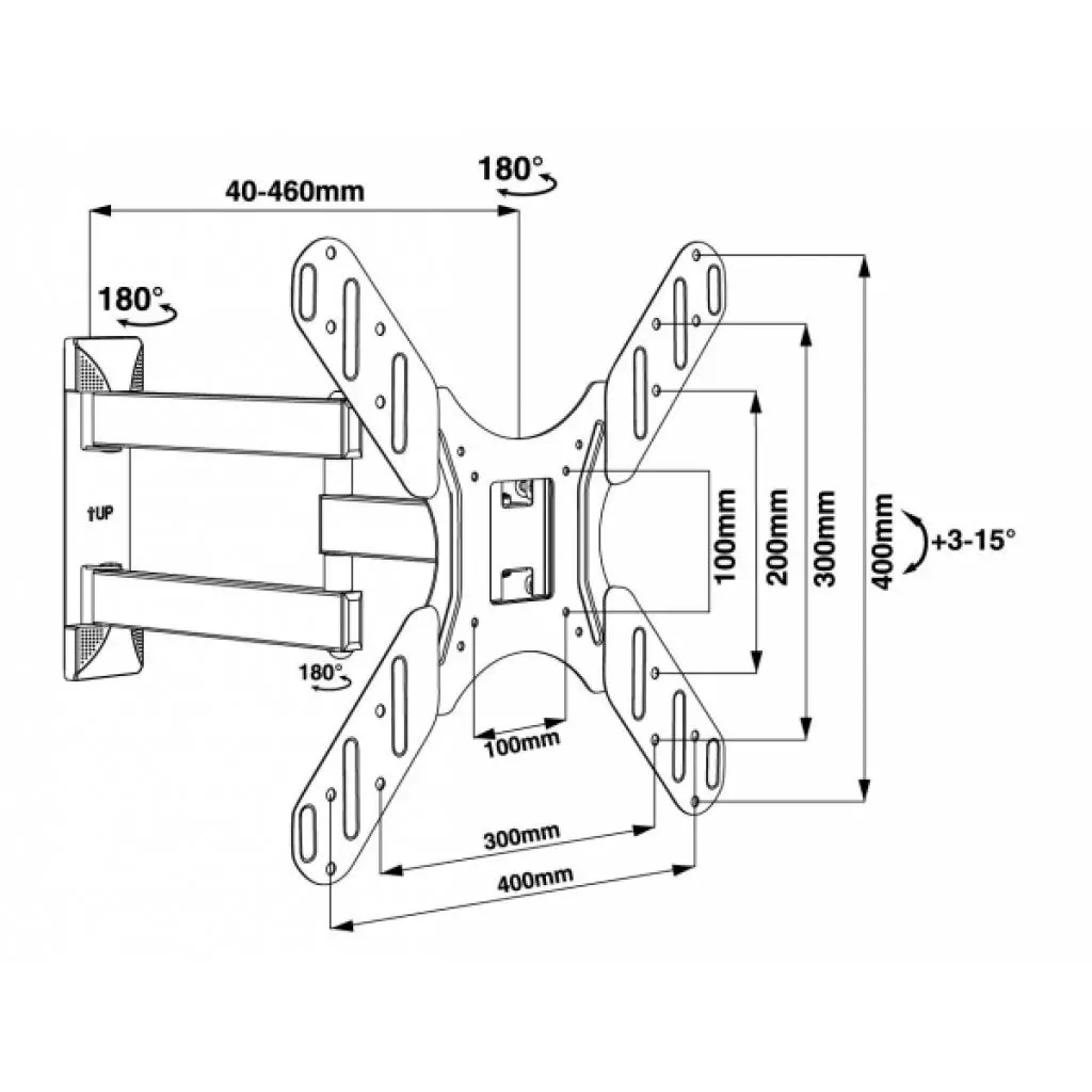Кронштейн Walfix R-391B - 1