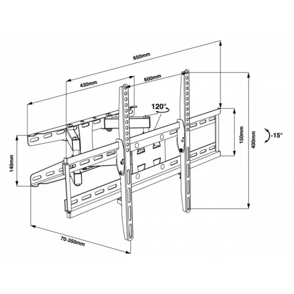 Кронштейн Walfix R-512B - 1 Кронштейн Walfix R-512B - 1
