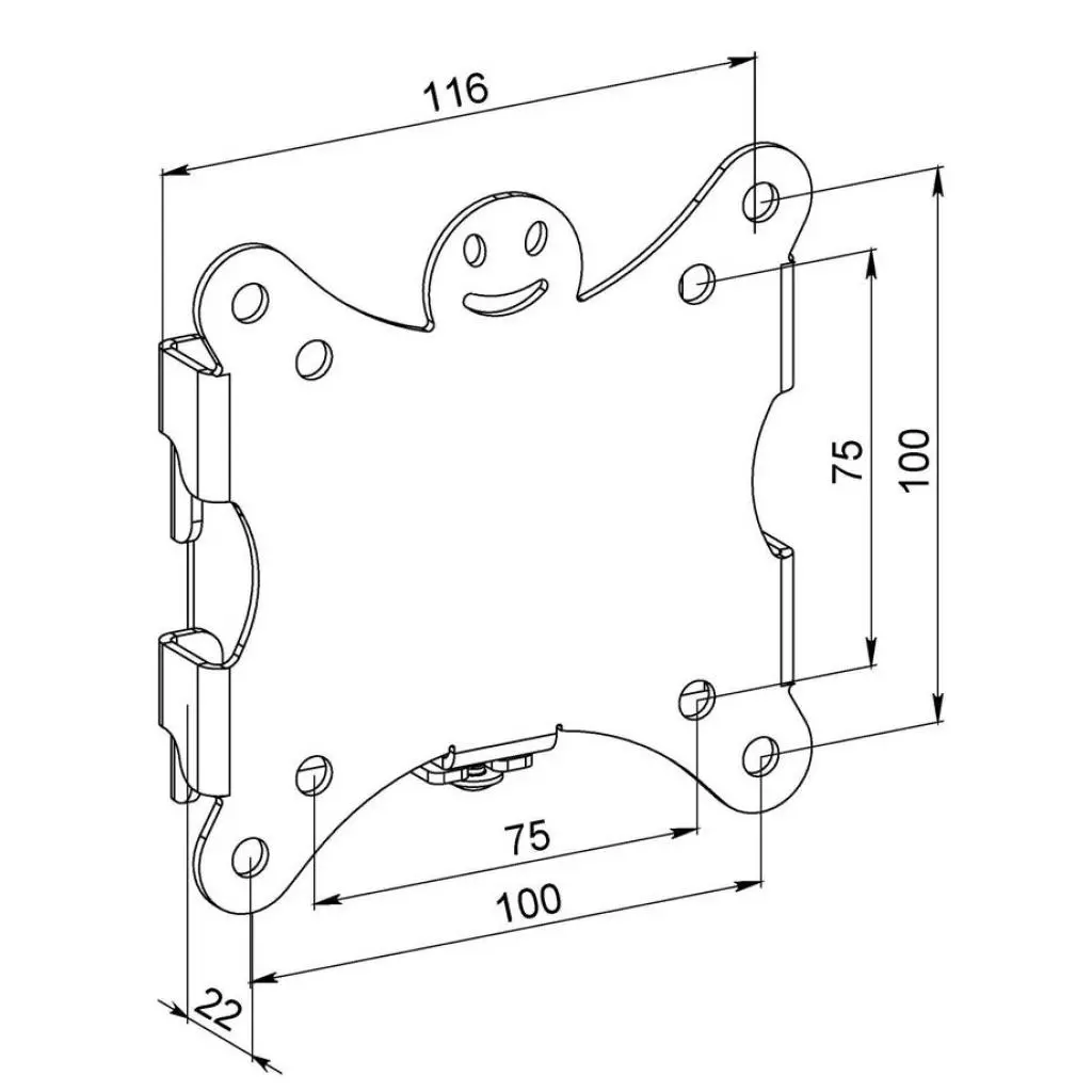 Кронштейн KSL WM111P - 6
