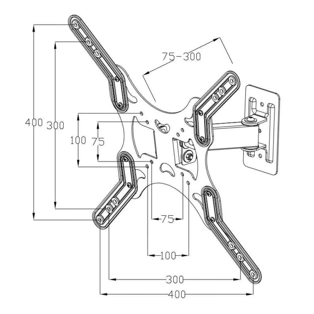 Кронштейн Vinga TM31-4451 - 1 Кронштейн Vinga TM31-4451 - 1