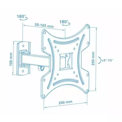 Кронштейн Walfix R-333B - 1 Кронштейн Walfix R-333B - 1